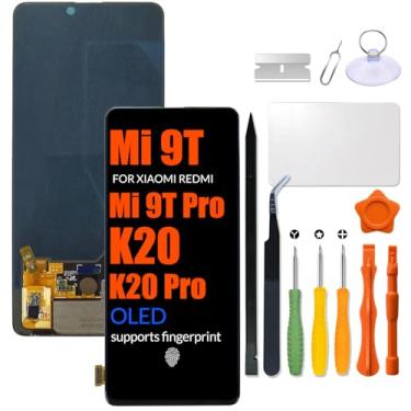 Imagem de OLED para Xiaomi Mi 9T | Substituição de tela LCD Mi 9T Pro para Redmi K20 | K20 Pro mi9t mi9t pro M1903F10G M1903F11G M1903F10I M1903F11I Tela LCD sensível ao toque painel digitalizador conjunto com