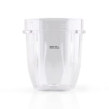 Imagem de Anbige Copos de peças de reposição, compatíveis com liquidificadores Ninja BL480 BL450 BL640 BL490 BL680 NN100 BL682 BL450 BL2012 CT640 CT800 BN400 CL401A SS100 BN750 (350 ml)