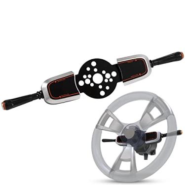 Imagem de Para Dometic SeaStar PT2000-1P Pro Yacht Interruptor de controle de moldura/placa de acabamento de função dupla, suporte de leme de direção adequado para direção hidráulica SeaStar 1991 até hoje e Command 200 Rack & Safe-T & pinhão