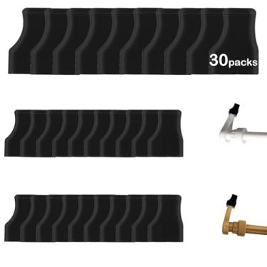 Imagem de Tampas de ponta de bomba de xarope de café 30 peças, capas universais de bomba de xarope para garrafas de xarope de café Torani, Monin, Starbucks, Jordan's Skinny