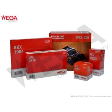 Imagem de Kit filtros Hyundai Hb20 S 2013 a 2021 Wega WKL-225