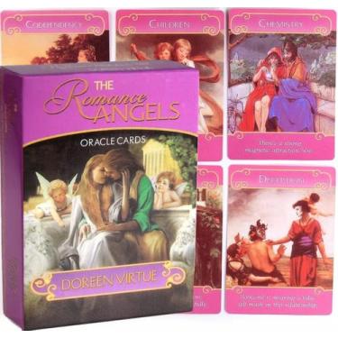 Imagem de The Romance Angels Oracle Deck Oráculo Os Anjos Do Romance Baralho de 