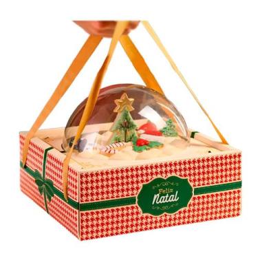 Imagem de Caixa Sobremesa com Blister Bola de Natal Premium - 1 unidade - Rizzo