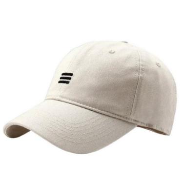 Imagem de Boné de Beisebol Masculino Esportivo Liso Design Clássico Ajustavel - 