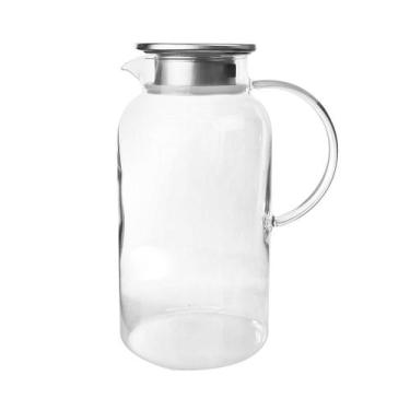 Imagem de Jarra de vidro com tampa de inox 1,8litros - Cosy