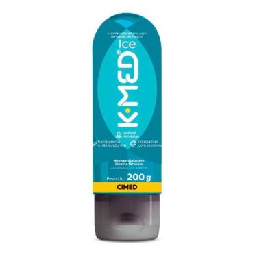 Imagem de Gel Para Massagem e Lubrificante Íntimo - K-Med Ice 200ml