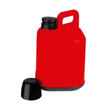 Imagem de Garrafão Térmico Vermelho Tampa Preta 5 Litros - Mor