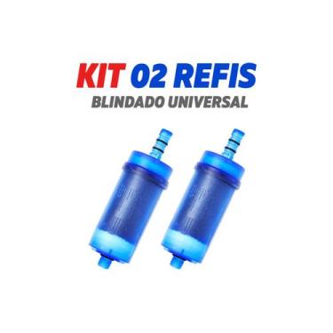 Imagem de Kit 2 Refil Para Torneira Filtro Blindado Universal - JHD