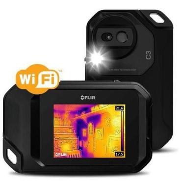 Imagem de Câmera Termográfica  Compacta  de Bolso c/ MSX e  Wi-Fi  - Flir C3-X