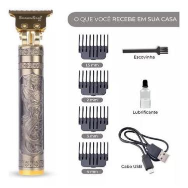 Imagem de Aparador  cabelo e barba - T-BLADE