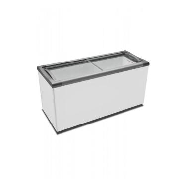 Imagem de Freezer Horizontal Metalfrio 505 Litros tampa de vidro Supra Branco NF55SB-220V