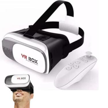 Imagem de Óculos Realidade Virtual 3D - VR Box Universal Smartphones - LIPPIN