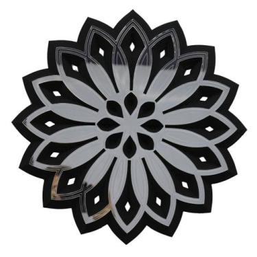 Imagem de Mandala Decorativa Ambiente Sala Quarto 65x65 38124 - CREATUS, marrom
