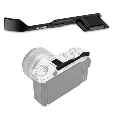 Imagem de Alça para polegar X-M5, liga de alumínio, apoio de polegar para cima para câmera Fujifilm Fuji XM5 com suporte protetor de sapata quente e almofada de silicone, não afeta o uso de botões de câmera