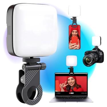 Imagem de Luz de Selfie para Celular Notebook e Câmera Led C/Clipe Live Foto Flash Light Recarregável