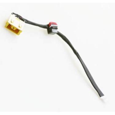 Imagem de USKKS DC-in Power Jack Harness tomada conector tomada com cabo para Lenovo Ideapad Yoga 2 13 20344 série P/N: DC30100Q400