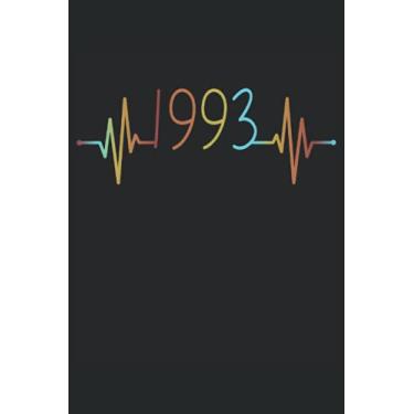 Imagem de Herzschlag Geburtstag Geboren 1993 Jahr Jahrgang Heartbeat Frequenz: RÄTSELBUCH - 100x SUDOKU MEDIUM - Lustiges Herzlinie Geburtstags Geschenk, ... Rätsel, Notiz, Buch, Gehirnjogging, Logik