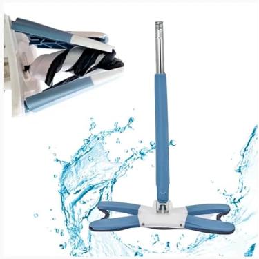 Imagem de Mop Rodo De Limpeza Giratório Retangular Ajustável Retrátil