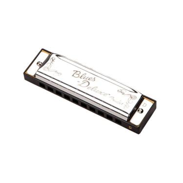 Imagem de Gaita Fender Blues Deluxe Harmonica D Com Estojo