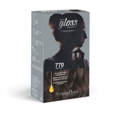 Imagem de Tonalizante Hidra Gloss 770 Marrom - Acquaflora