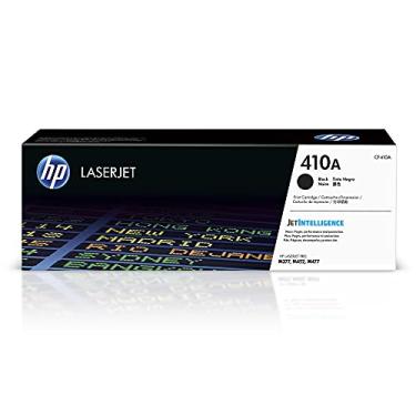 Imagem de HP Cartucho de toner preto 410A para impressoras HP | Funciona com Color LaserJet Pro M452 Series; Color LaserJet Pro MFP M377, M477 Series | CF410A