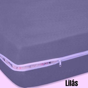 Imagem de Capa de Colchão Protetor Queen Size Malha Gel Helanca com Zíper Cama B