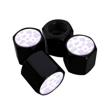 Imagem de Tampas de haste de válvula de pneu de metal, pacote com 4, tampas de haste de roda de carro, tampas de válvula de ar universais de alumínio para carros, caminhões, SUVs, bicicletas, motocicletas,