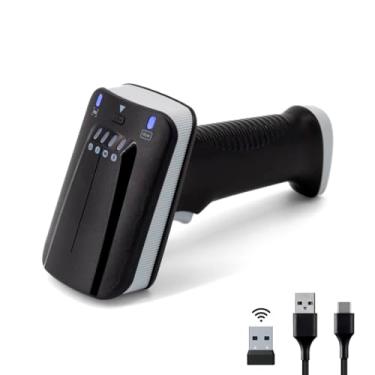 Imagem de Yanzeo Leitor Rfid Uhf Sr290 Terminal Portátil Leitor De Código De Barras 1D/2D Qr Leitor De Código De Barras Bluetooth 2,4 Ghz + Leitor De Código De Barras Usb Com Fio Para Joalheria/Roupas/Loja De