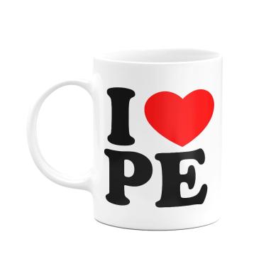Imagem de Caneca I Love PE - Pernambuco - 325ml - branca