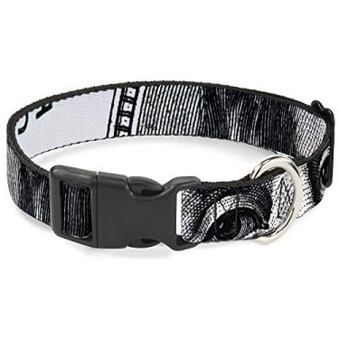 Imagem de Buckle-Down PC-W30019-L 100 dólar Bill Close-Up Branco/Preto Plástico Clipe, Grande/38-66 cm