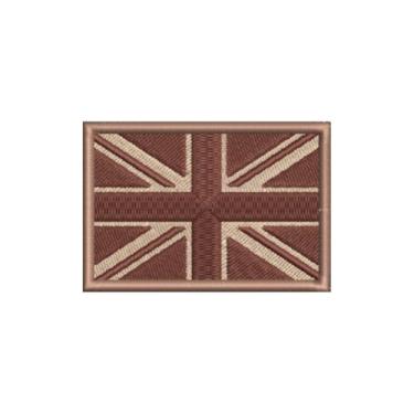 Imagem de BP0001-004 Bandeira Reino Unido Bordado 7,5×5,0cm (D-Arquivo Matriz para bordar.)
