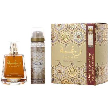 Imagem de Perfume Unisex Lattafa Raghba Eau De Parfum Spray 100 ml & Desodorante 50