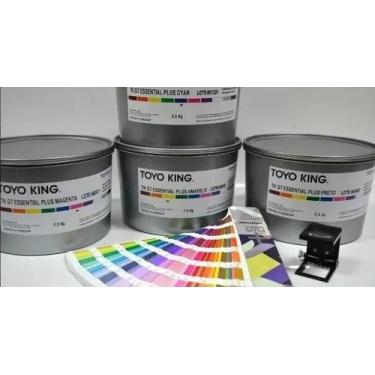 Imagem de Tinta Offset / XILOGRAVURA Escala Europa Toyo 2.5 Kg  Lata, AMARELO