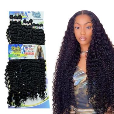 Imagem de Cabelo Para Entrelace Cacheado Super Natural Orgânico Anjo - bbless, P