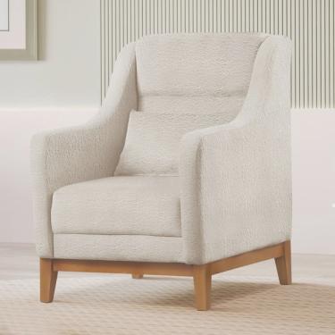 Imagem de Poltrona Encosto Alto Bouclé Áquila