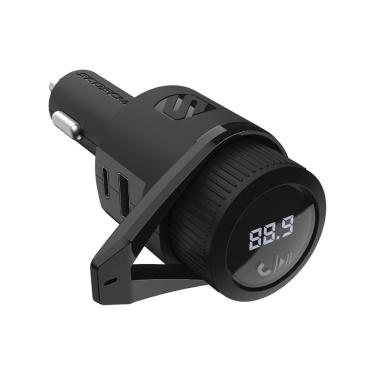Imagem de Transmissor fm Bluetooth para carro Scosche BTFM9 com 2 portas USB