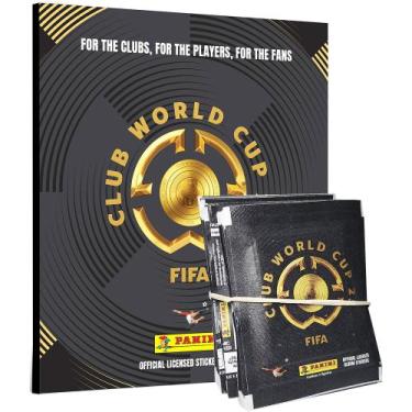 Imagem de Kit Álbum Capa Dura + 4 Env Figurinhas Fifa World Cup 2025 - Panini