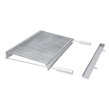 Imagem de Grelha Argentina (Parrilha) 60x50 cm de Inox para Churrascos - infinit