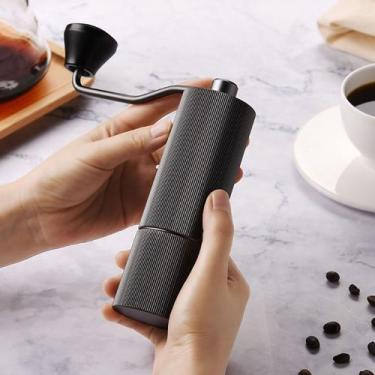 Imagem de Moedor De Café E Grãos Manual Portátil Aço Inoxidável C/ Bolsa de Arma