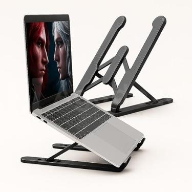 Imagem de Suporte Ergonômico De Notebook Para Mesa Apoiador Retrátil Laptop