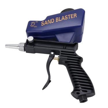 Imagem de Portão de Areia Pneumática Múltipla Pistola de Areia Pequena Abrasivo Portátil Ferramenta Metal Gravidade Blasting Blasting, Esmaltes Metal