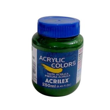 Imagem de Tinta Acrylic Colors 250ml G1 322-verde M. Acrilex, 322 - VERDE MUSGO