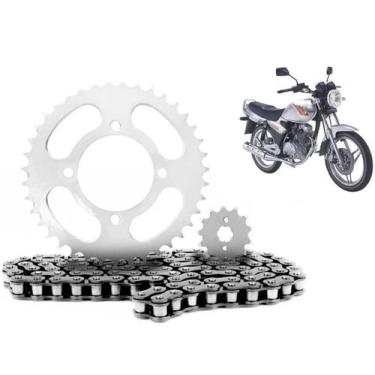 Imagem de Kit Relação Transmissão Sundown Max Hunter 125 2004 Ate 2014 - Dvsc
