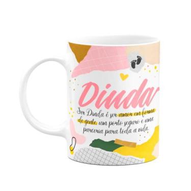 Imagem de Caneca de Dindos - Ser dinda é... M2 - 325ml - JPS INFO