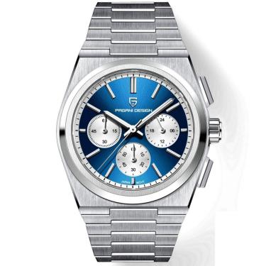 Imagem de Relogio Masculino De Quartzo De Luxo Vidro Safira Moda Casual Esportiva