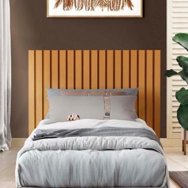 Imagem de Cabeceira Ripada Solteiro Suspensa Nature Kate Shop Jm