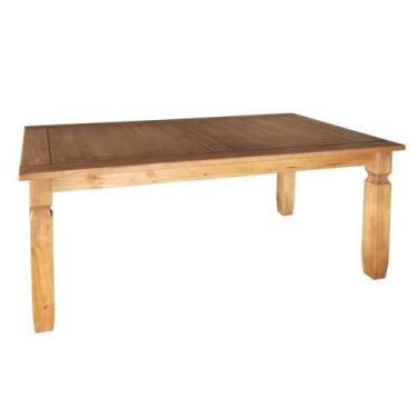 Imagem de Mesa de Jantar Retangular Corona Mel 180 cm - Ecomóveis
