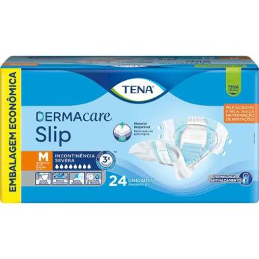 Imagem de Fralda Geriátrica Tena Slip Dermacare M 24 Unidades