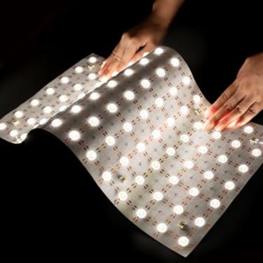 Imagem de SLL HUT Painel De Luz Led Fino E Suave Superlightingled 4000K Branco Natural Com Lentes, 24V Dc 30W 19,7" X 9,8" Cri 90+ Folhas Largas Para Iluminação Parede Letras Brilhantes (Branco 4000K)