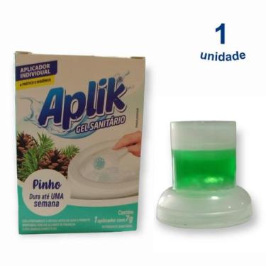 Imagem de Gel Sanitário Adesivo Desinfetante Odorizador de Vaso até 150 Descarga